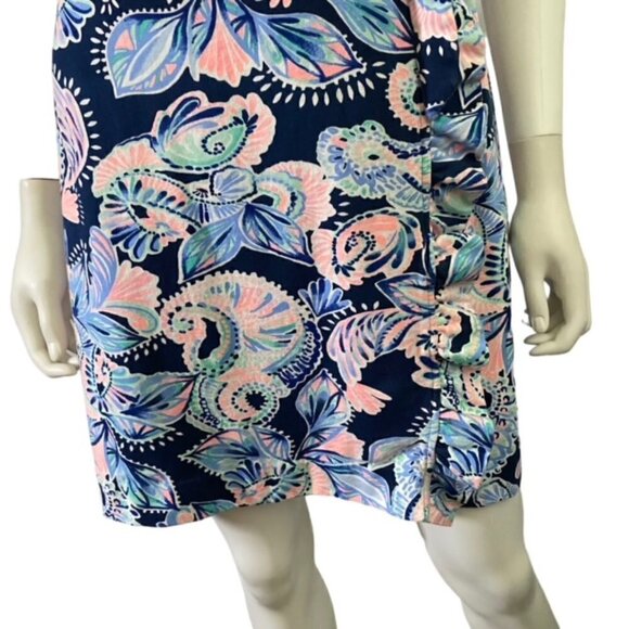 Lilly Pulitzer Floral Romee Wrap Dress Small - Picture 6 of 7